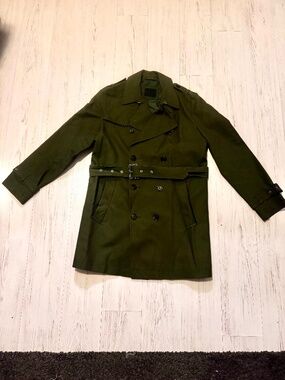ASOS Green Peacoat
